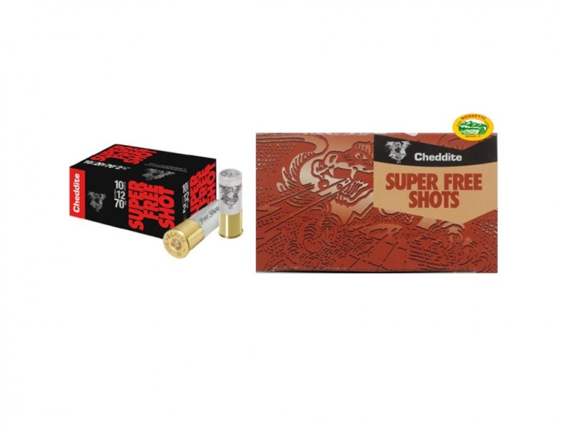 CHEDDITE cartucce SUPER FREE SHOTS cal.12 gr.36 pb.8 dispersante