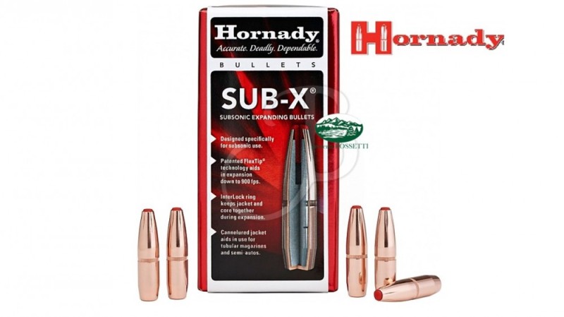 HORNADY Palle SUB-X cal.308 190gr 30730