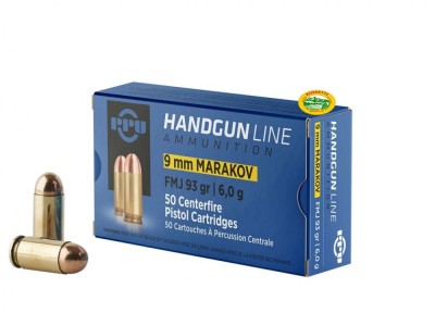 PRVI PARTIZAN munizioni cal.9 Makarov 93 gr. FMJ