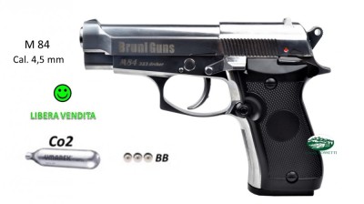 BRUNI M84 Inox Co2 cal. 4,5mm