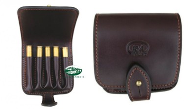 RA SPORT Portamunizioni carabina in pelle 5 celle CA31