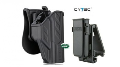 CYTAC Fondina per CZ con portacaricatore universale