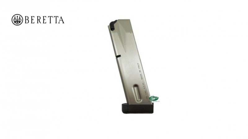 BERETTA Caricatore inox serie 90 cal.9x21 15 colpi con fondello in gomma