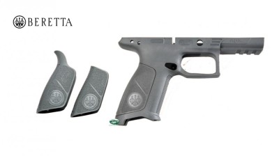 BERETTA Kit impugnatura diritta e dorsalini APX grey
