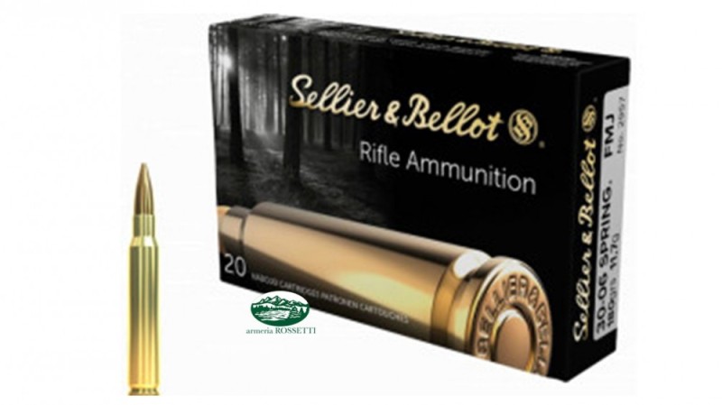 SELLIER & BELLOT munizioni cal.30-06 gr.180 FMJ 2957
