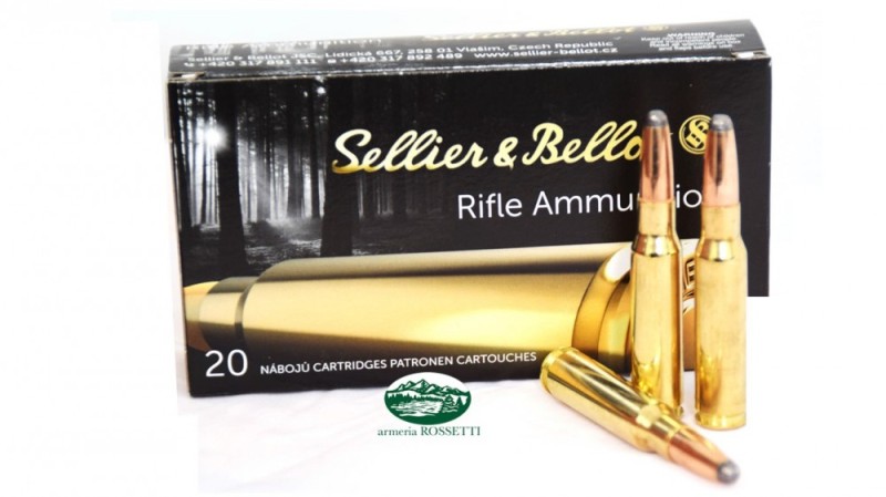 SELLIER & BELLOT munizioni cal.308 win SP 180 gr. conf.20 pz 2937