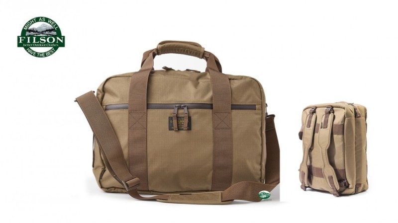 FILSON Borsa ripstop nylon Pullman desert 20115932