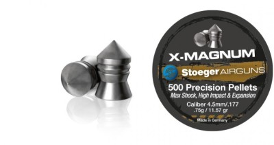 STOEGER pallini H&N  X-MAGNUM cal.4,5 mm 0,75 gr.