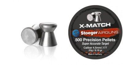 STOEGER pallini H&N X-MATCH cal.4,5 mm 0,53 gr.