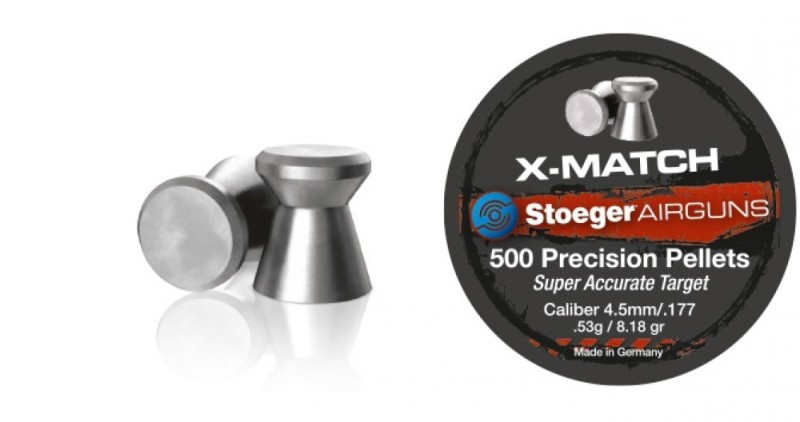STOEGER pallini H&N X-MATCH cal.4,5 mm 0,53 gr.