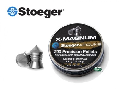 STOEGER pallini H&N  X-MAGNUM cal.5,5 mm 1,11 gr.