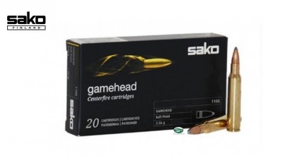 SAKO munizioni cal.25-06 Rem GAMEHEAD SP 117gr. 125E