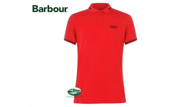 BARBOUR Polo International Essential orange