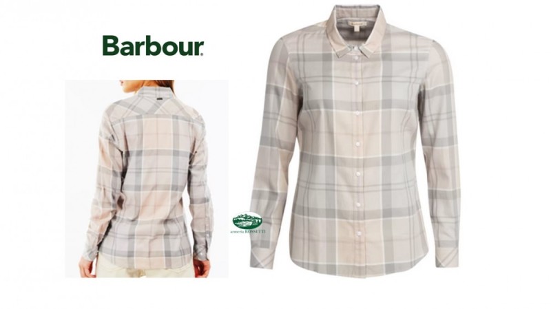 BARBOUR Camicia Bredon tartan donna 
