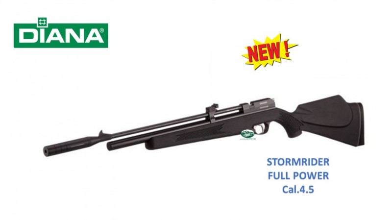 DIANA STORMRIDER Black Cal.4.5 full power