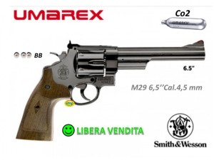 UMAREX SMITH & WESSON M29 6,5 CO2 cal.4.5