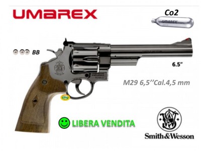 UMAREX SMITH & WESSON M29 6,5 CO2 cal.4.5