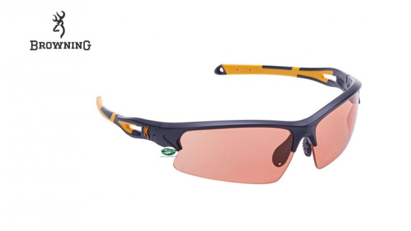 BROWNING Occhiali tiro ON-POINT lenti arancio 127176