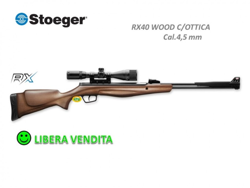 STOEGER RX40 cal.4.5 Wood c/ottica
