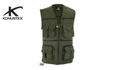 KONUSTEX Gilet Demox Hunt verde