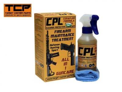 TCP. Kit olio lubricante e panno microfibra