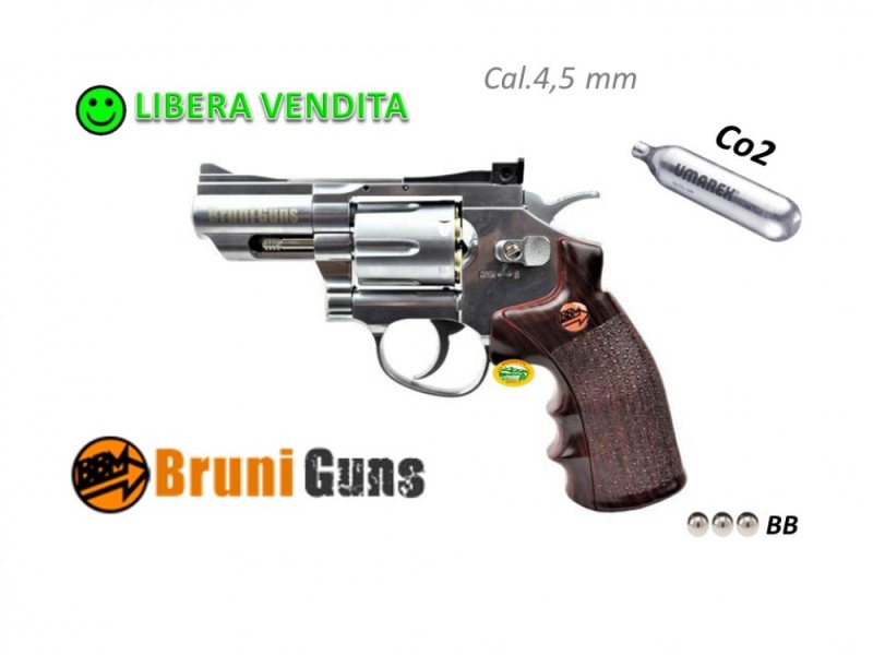 BRUNI Revolver Super sport 2,5 pollici cal 4.5 CO2