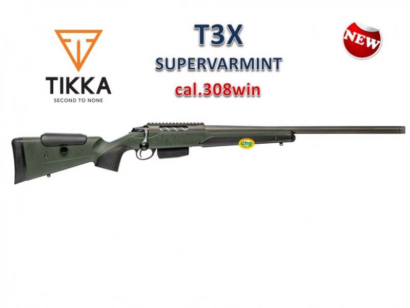 TIKKA T3X SUPERVARMINT cal.308 win