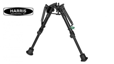 HARRIS Bipiede serie 1A2 - BR2 base fissa 16-22 cm - allungamento a scatti