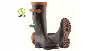 AIGLE Stivali parcours 2 Sign marrone