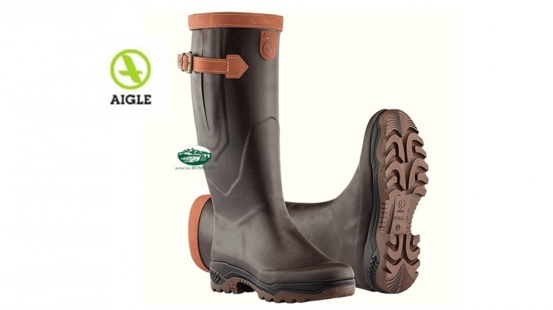 AIGLE Stivali parcours 2 Sign marrone