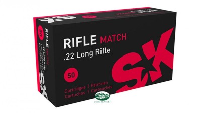 SK munizioni cal.22lr Rifle Match 40gr.