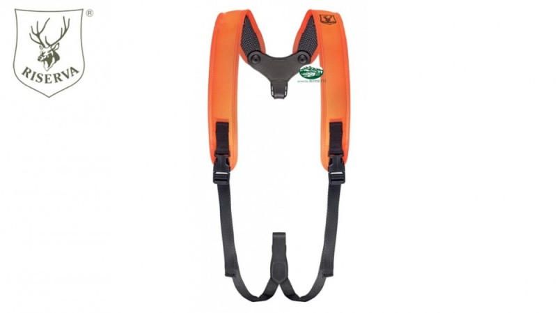 RISERVA Tracolla doppia per carabina arancio R2043
