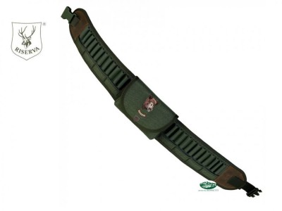  RISERVA Cartuccera Cordura 24 celle verde R9010