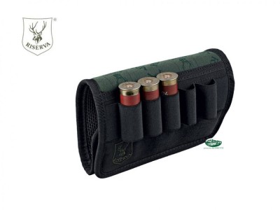 RISERVA Cartuccera cordura fucile nero-verde R1416