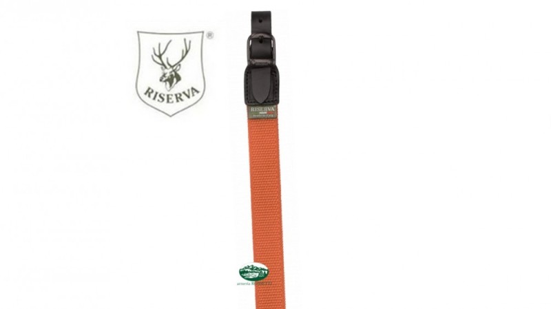 RISERVA Tracolla fucile elastica arancio R2289