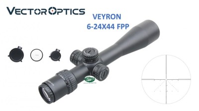 VECTOR OPTICS Veyron 6-24x44 FFP SCFF-37