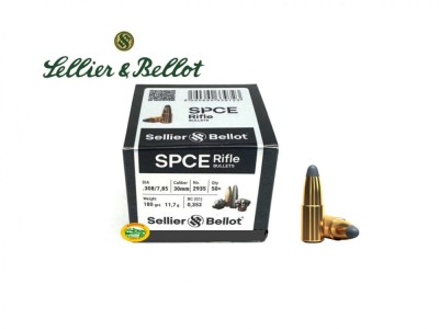 SELLIER & BELLOT palle SPCE cal.30 - 180 gr 2935