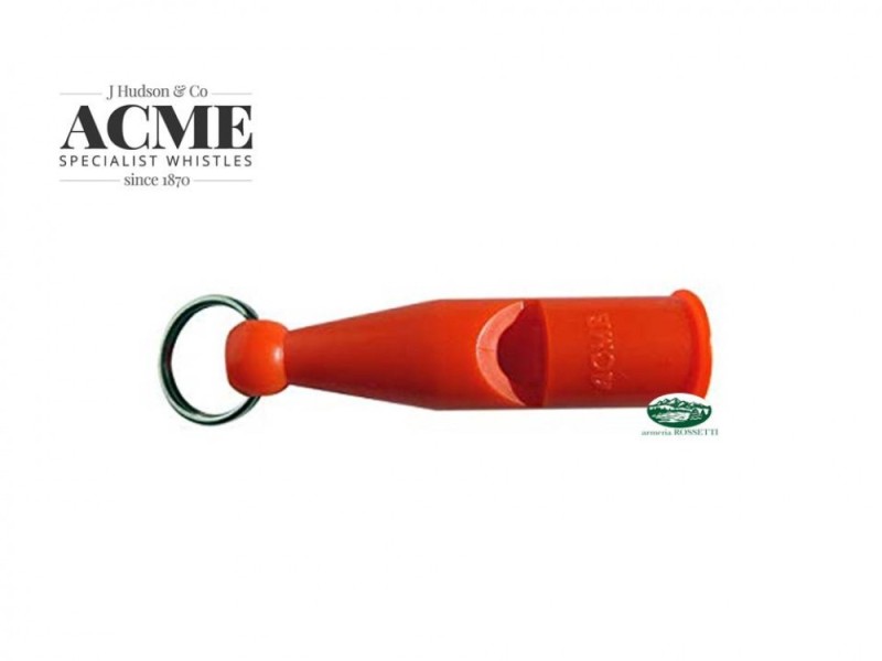 ACME Fischietto in plastica 212 arancio fluo