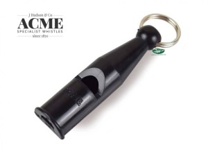 ACME Fischietto in plastica 212 nero
