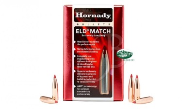HORNADY Palle cal.308 ELD-MATCH 195gr - 30951
