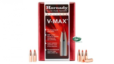 HORNADY palle V-MAX cal.6mm 65gr 22415