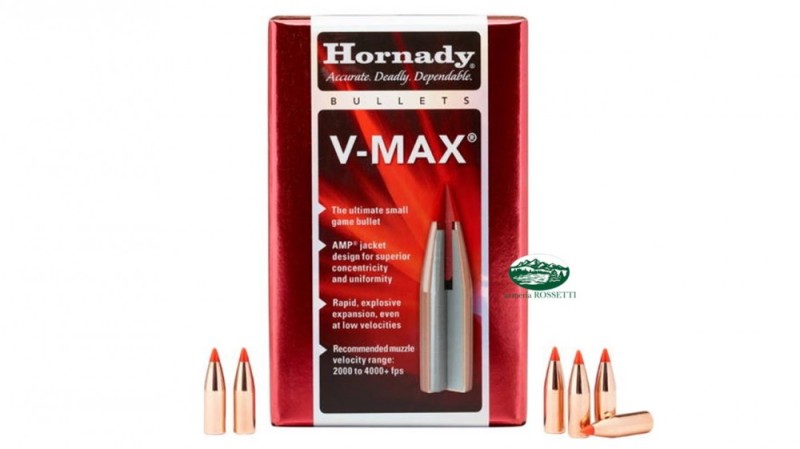 HORNADY palle V-MAX cal.6mm 65gr 22415