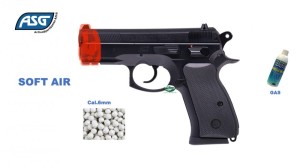 ASG CZ 75D Softair gas cal.6mm