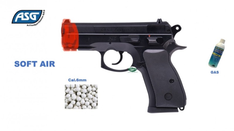 ASG CZ 75D Softair gas cal.6mm