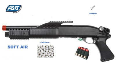 ASG Franchi fucile a pompa softair molla cal.6mm
