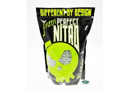 NITRO Pallini bianchi 6mm - 0,25g - confezione da 1 kg