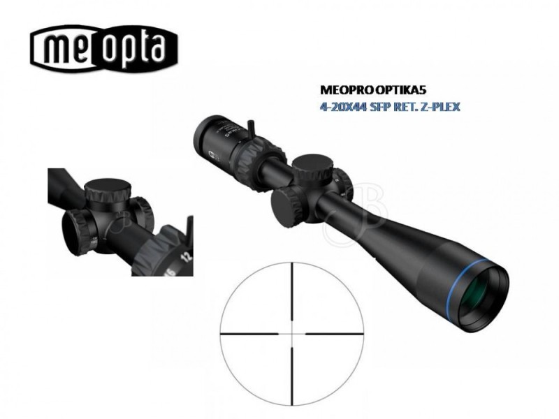 MEOPTA MEOPRO OPTIKA 5  4-20X44 SFP Ret. Z-PLEX