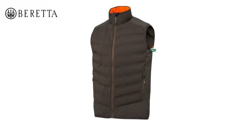 BERETTA Gilet Bezoar Hybrid marrone GU874