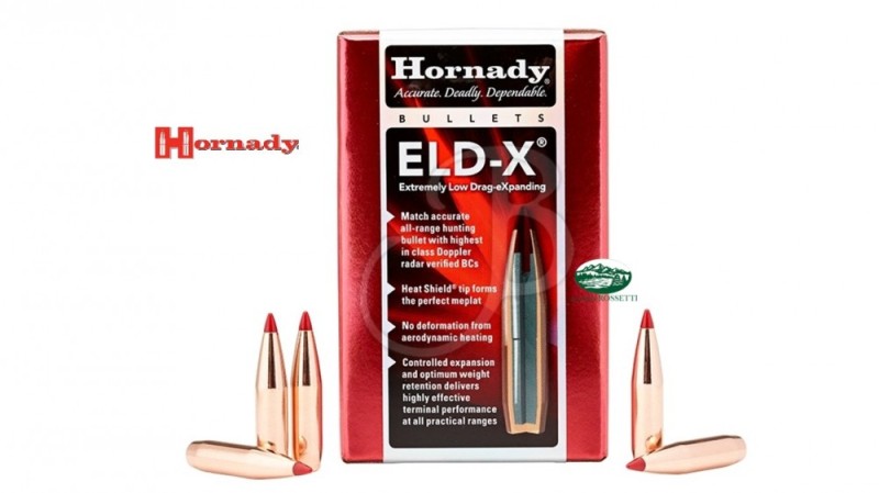 HORNADY Palle ELD-X cal.6mm 103 gr 24550