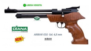 DIANA Pistola Airbug CO2 cal.4,5mm 